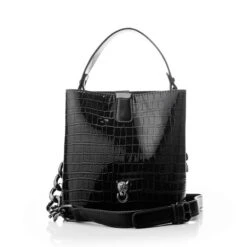 Adriana Bag Black Patent Mocc Croc -Gabor Sales Store adriana bag black patent mocc croc p13597 90311 medium