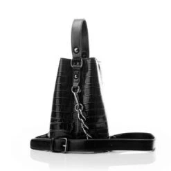 Adriana Bag Black Patent Mocc Croc -Gabor Sales Store adriana bag black patent mocc croc p13597 90666 medium