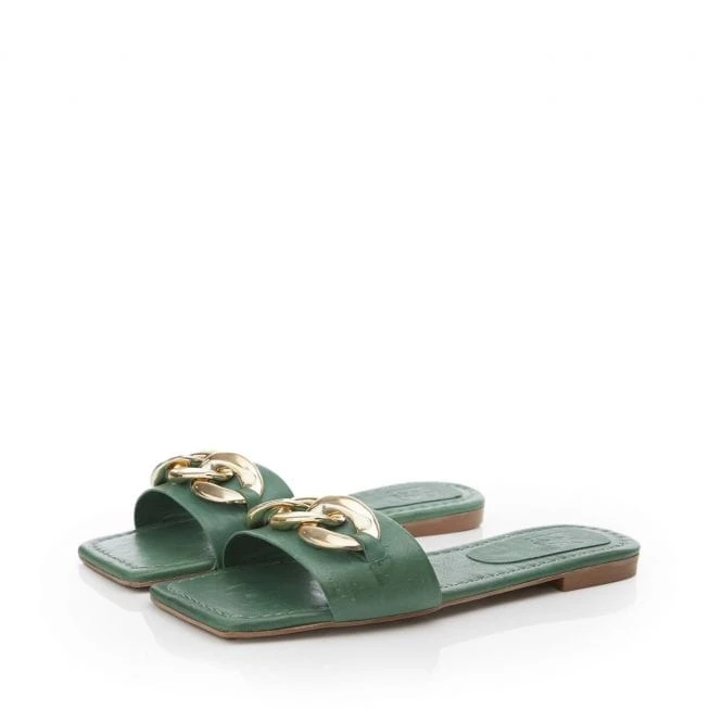 Alarna Green Leather 2 Alarna Green Leather - Image 2