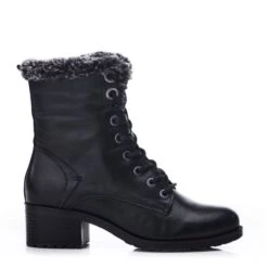 Alpinne Black Leather