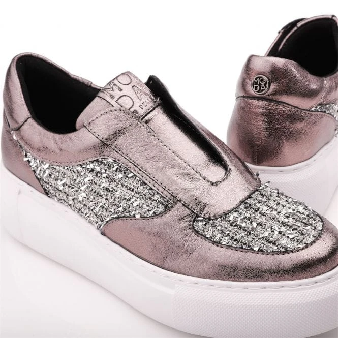 Althea Pewter Leather 6 Althea Pewter Leather - Image 6