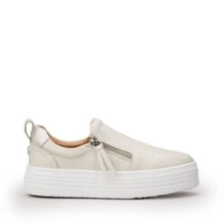 Amellia Off White Leather