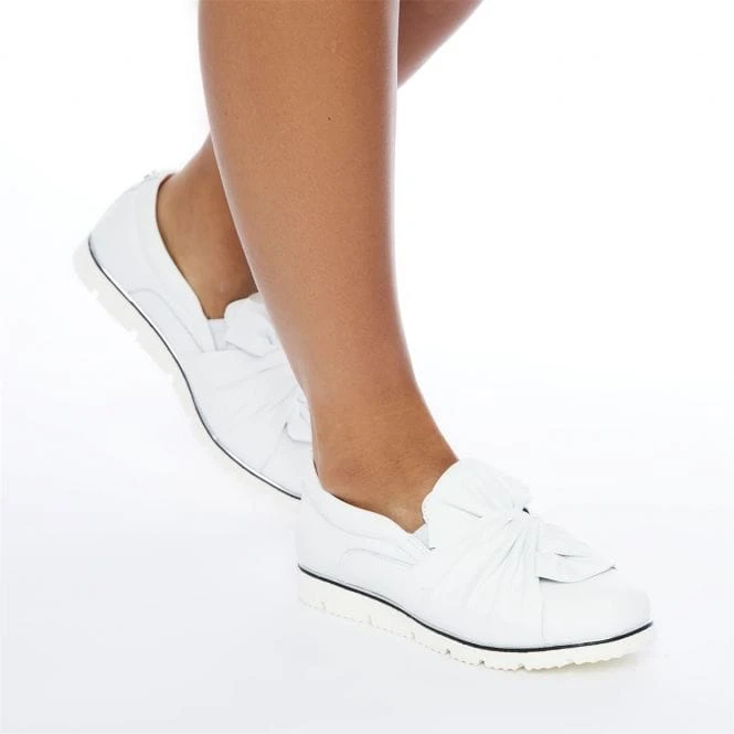 Anette White Leather 2 Anette White Leather - Image 2