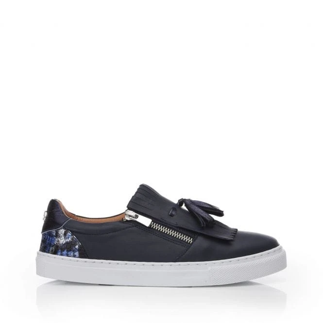 Aoife Navy Leather 1 Aoife Navy Leather