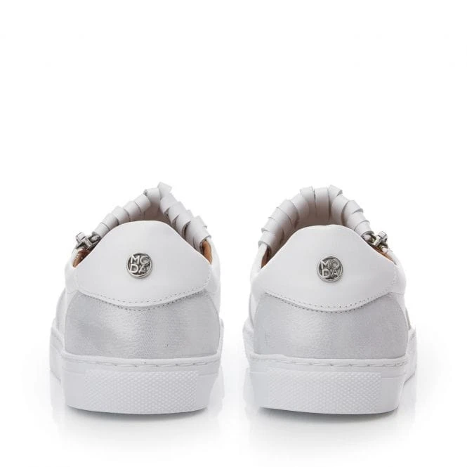 Aoife White Leather 4 Aoife White Leather - Image 4