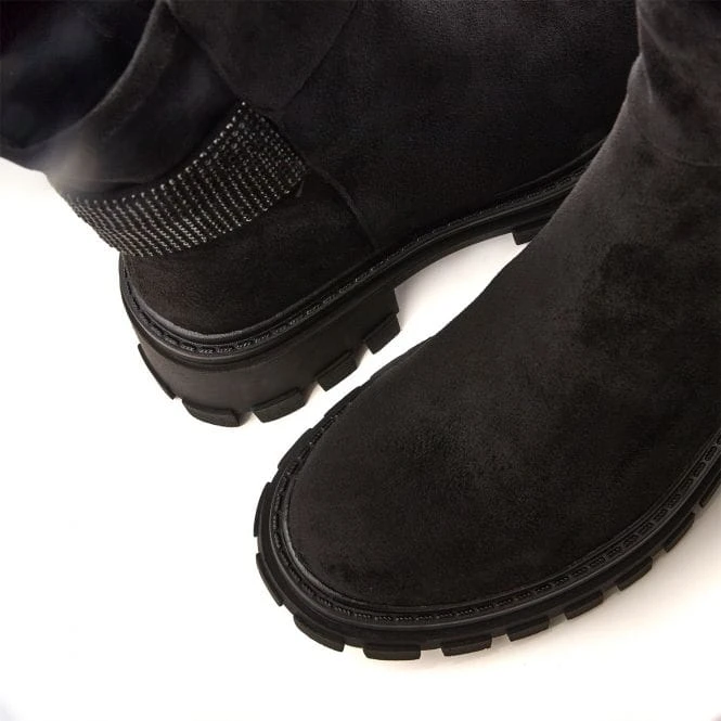 Arilen Black Alcantara 4 Arilen Black Alcantara - Image 4