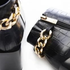 Bailie Black Patent Mocc Croc -Gabor Sales Store bailie black patent mocc croc p12299 79050 medium