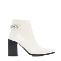 Bailie Cream Patent Mocc Croc