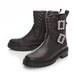 Bellie Black Leather -Gabor Sales Store bellie black leather p10709 66107 medium