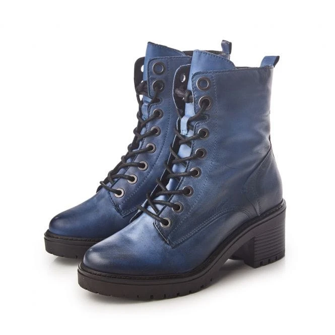 Bellzie Cobalt Blue Leather 2 Bellzie Cobalt Blue Leather - Image 2