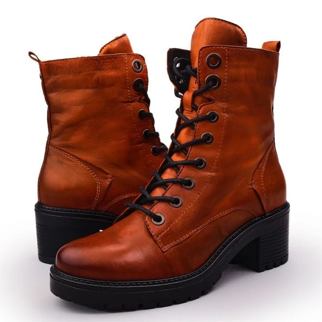 Bellzie Orange Leather 5 Bellzie Orange Leather - Image 5