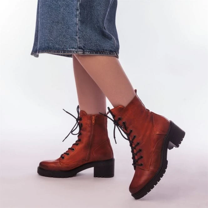 Bellzie Orange Leather 3 Bellzie Orange Leather - Image 3