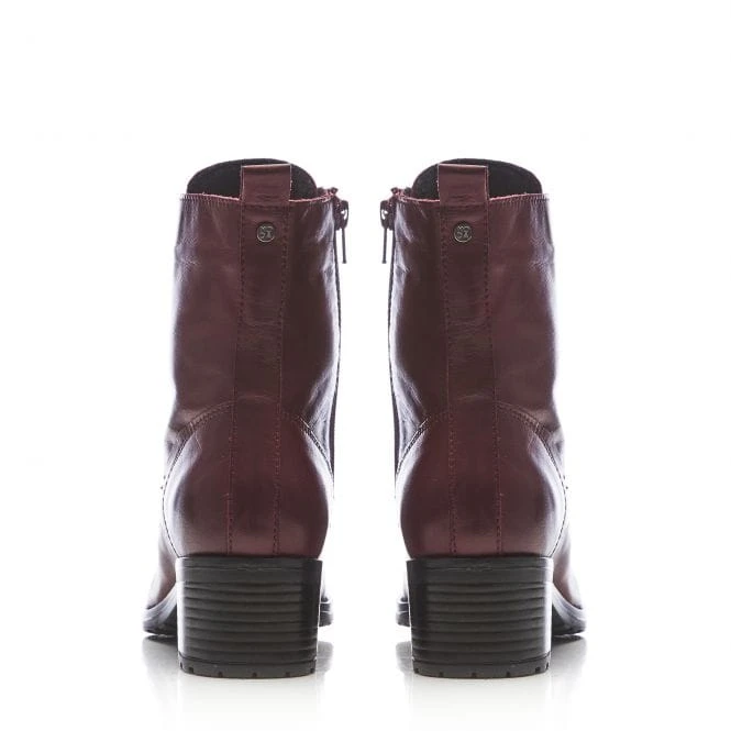 Bezzie Burgundy Leather 5 Bezzie Burgundy Leather - Image 5