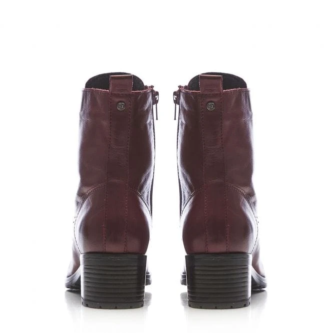 Bezzie Burgundy Leather 6 Bezzie Burgundy Leather - Image 6