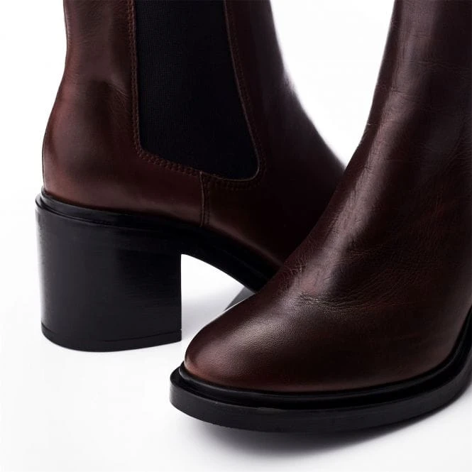 Blissie Dark Brown Leather 4 Blissie Dark Brown Leather - Image 4