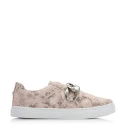 Bowie Cameo Snake Print Leather