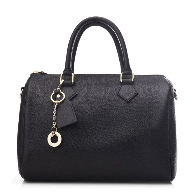 Bowler Bag Black Leather 1 Bowler Bag Black Leather