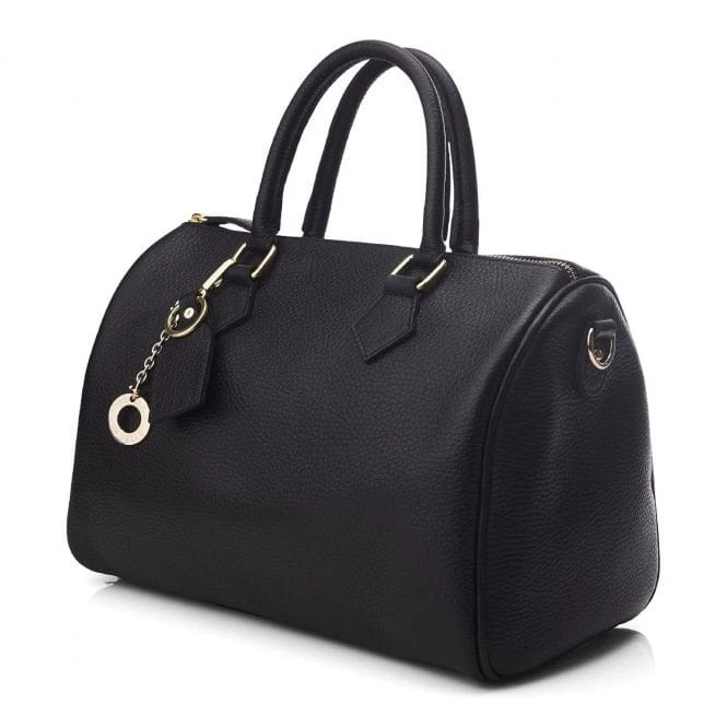Bowler Bag Black Leather 2 Bowler Bag Black Leather - Image 2