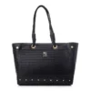 Braidy Bag Black Croc Print Porvair