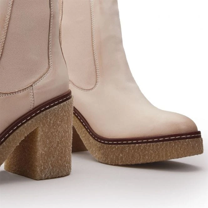 Breeanna Cream Leather 5 Breeanna Cream Leather - Image 5