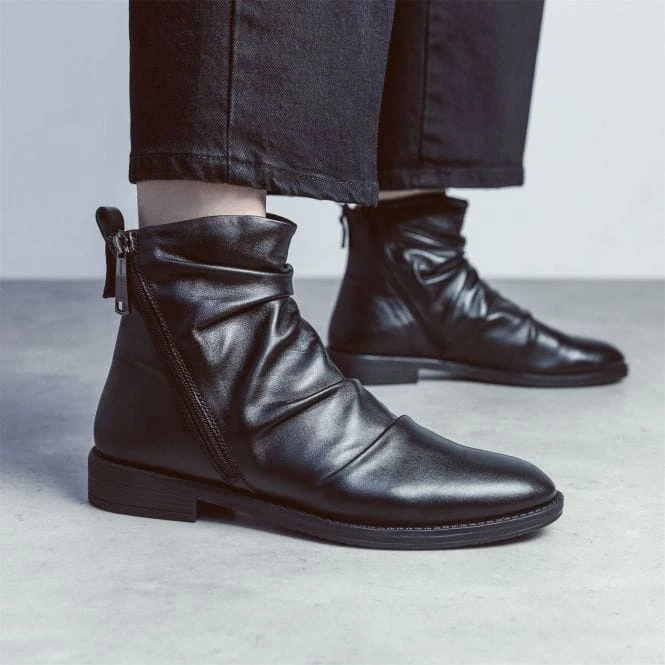 Bren Black Leather 3 Bren Black Leather - Image 3