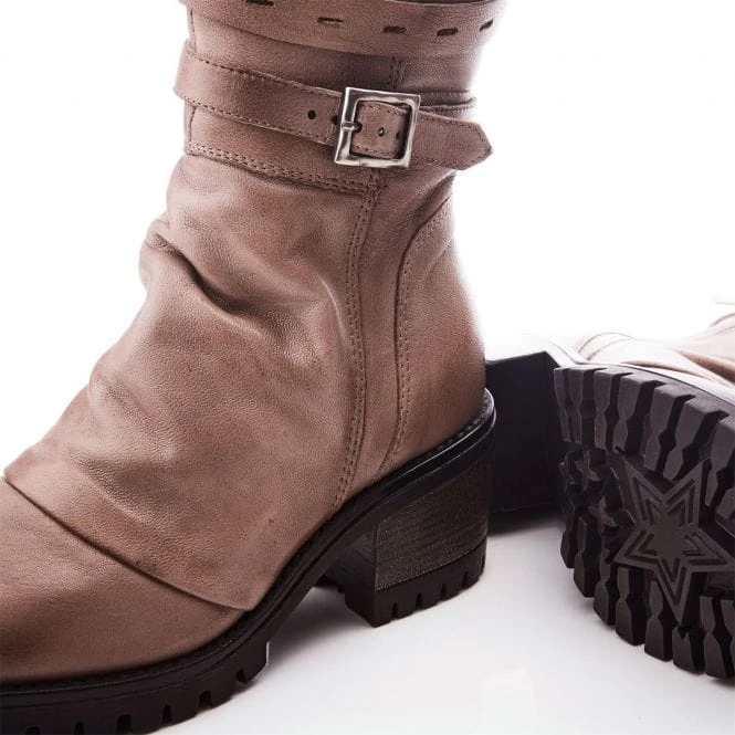 Brendie Cream Leather 4 Brendie Cream Leather - Image 4