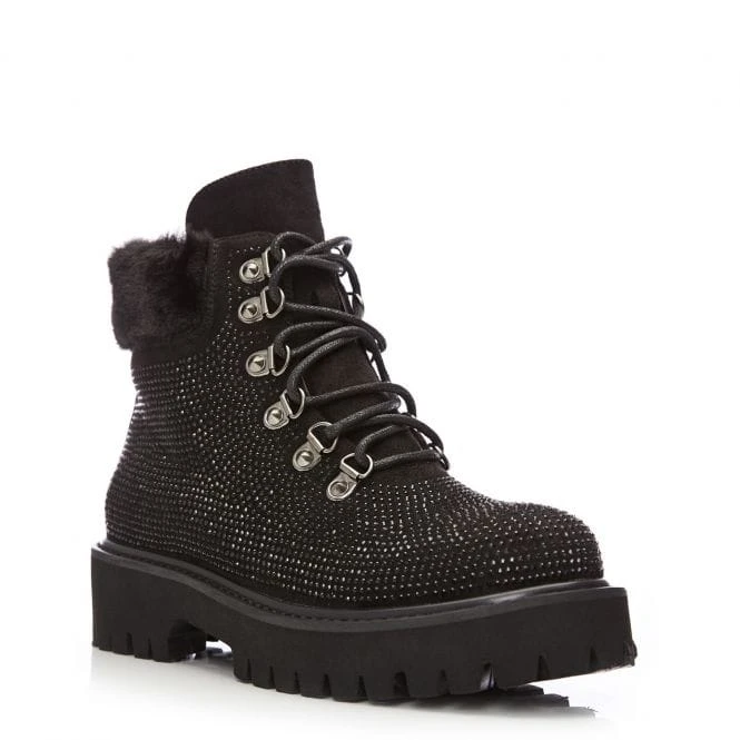 Bristia Black Alcantara 2 Bristia Black Alcantara - Image 2