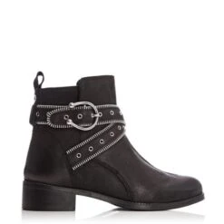 Bristina Black Nubuck