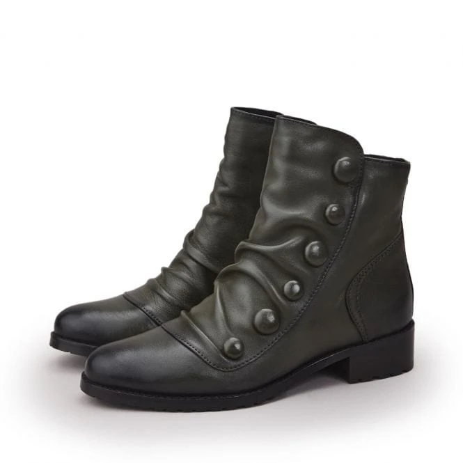 Bronwen Green Leather 2 Bronwen Green Leather - Image 2