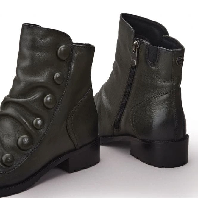 Bronwen Green Leather 4 Bronwen Green Leather - Image 4