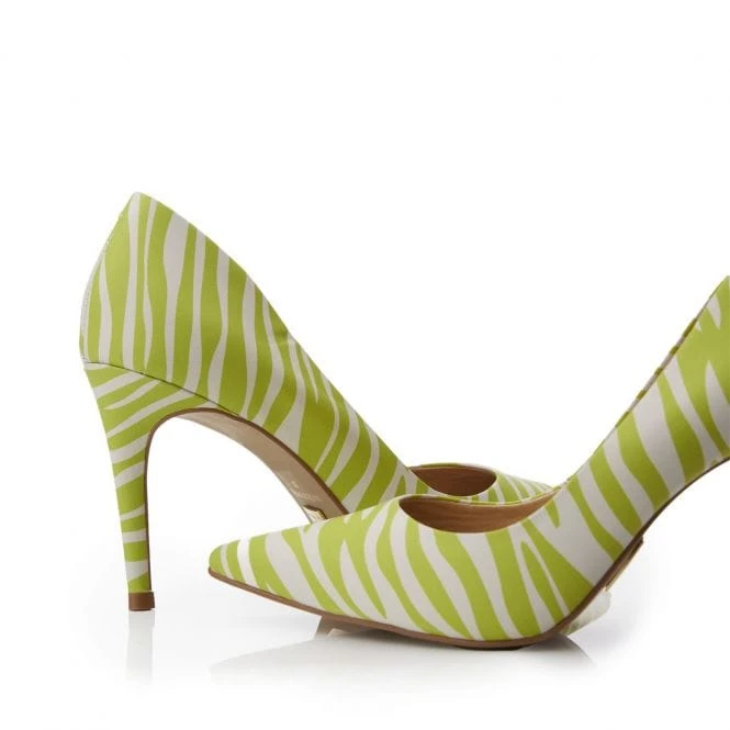 Cabaret Lime Zebra Nubuck 5 Cabaret Lime Zebra Nubuck - Image 5