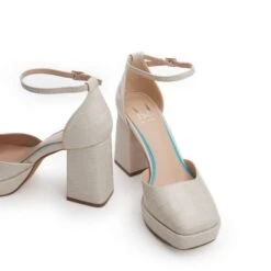 Caroleena Off White Patent Mocc Croc -Gabor Sales Store caroleena off white patent mocc croc p12634 83198 medium