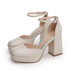 Caroleena Off White Patent Mocc Croc -Gabor Sales Store caroleena off white patent mocc croc p12634 92657 medium