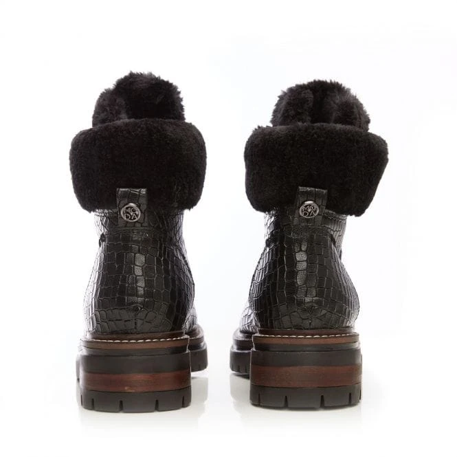 Carper Black Croc 4 Carper Black Croc - Image 4