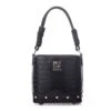 Cindy Bag Black Croc Print Porvair