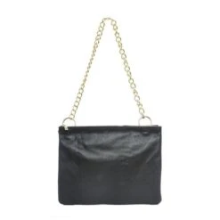 Dani Bag Black Metallic Leather