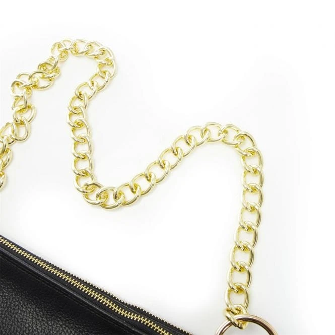 Dani Bag Black Metallic Leather 3 Dani Bag Black Metallic Leather - Image 3