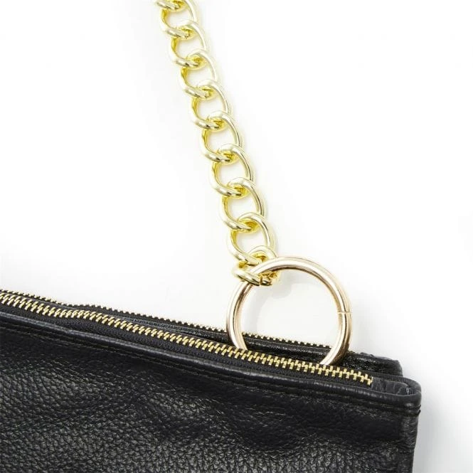 Dani Bag Black Metallic Leather 4 Dani Bag Black Metallic Leather - Image 4