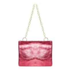 Dani Bag Fuschia Metallic Leather