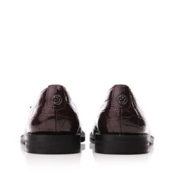Elaina Burgundy Patent Mocc Croc -Gabor Sales Store elaina burgundy patent mocc croc p13462 89237 medium