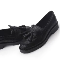 Eliona Black Snake Print Leather -Gabor Sales Store eliona black snake print leather p13320 88391 medium