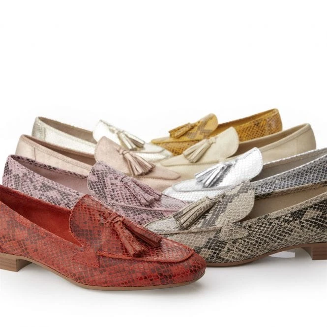 Elmo Pink Snake Print Leather 6 Elmo Pink Snake Print Leather - Image 6