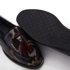 Emmarose Burgundy Snake Print Leather -Gabor Sales Store emmarose burgundy snake print leather p13480 89328 medium