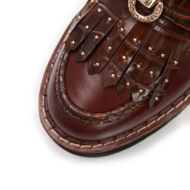 Evelina Dark Brown Leather 6 Evelina Dark Brown Leather - Image 6