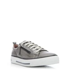 Filicia Grey Leather 10 Filicia Grey Leather -Gabor Sales Store filicia grey leather p11051 68400 medium