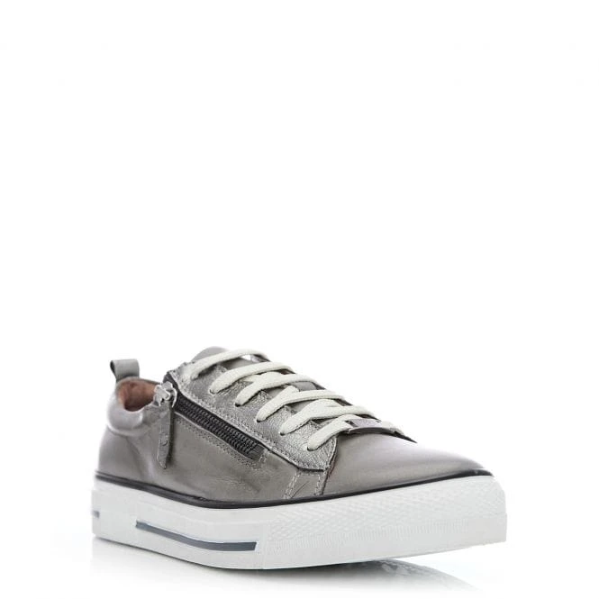 Filicia Grey Leather 3 Filicia Grey Leather - Image 3