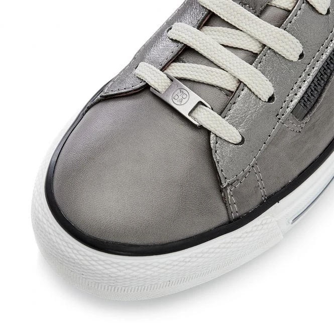 Filicia Grey Leather 6 Filicia Grey Leather - Image 6