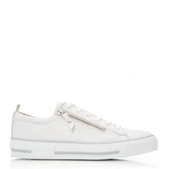 Filicia White Leather