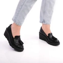 Gisela Black Leather -Gabor Sales Store gisela black leather p12793 87778 medium