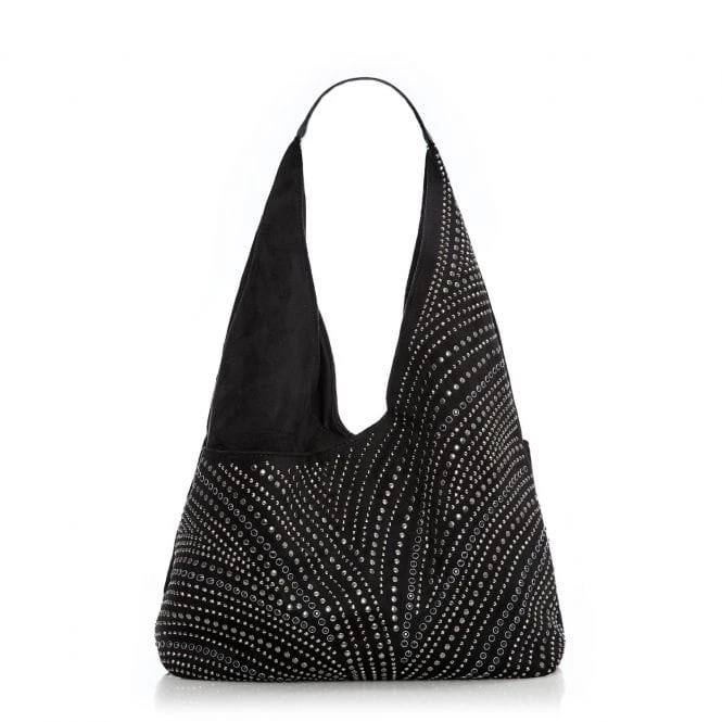 Glamslouchbag Black Alcantara 1 Glamslouchbag Black Alcantara